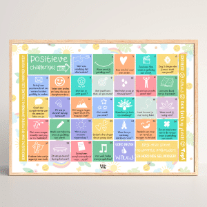 Positieve challenge kalender