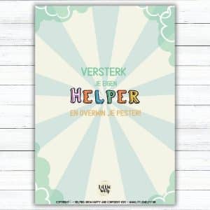 Versterk je helper - Werkboek